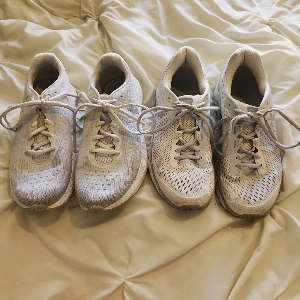 (2) Womens Under Armour CrossTraining Shoes - Size 9
